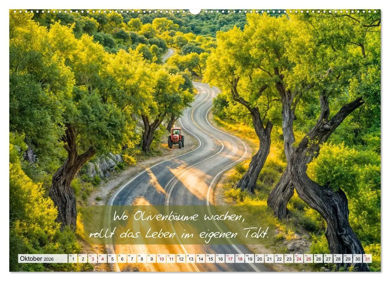 Bild: 9783516661392 | Wege zwischen Asphalt und Himmel - Achtsamkeitskalender mit...