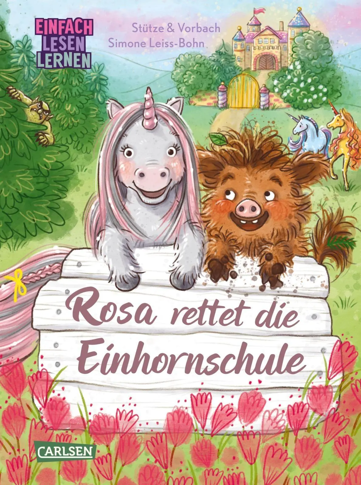 Cover: 9783551691392 | Rosa rettet die Einhornschule | Einfach Lesen Lernen | Vorbach (u. a.)