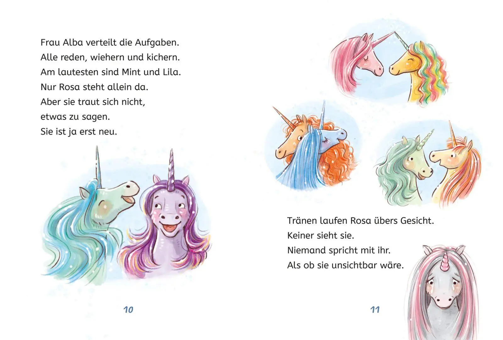 Bild: 9783551691392 | Rosa rettet die Einhornschule | Einfach Lesen Lernen | Vorbach (u. a.)