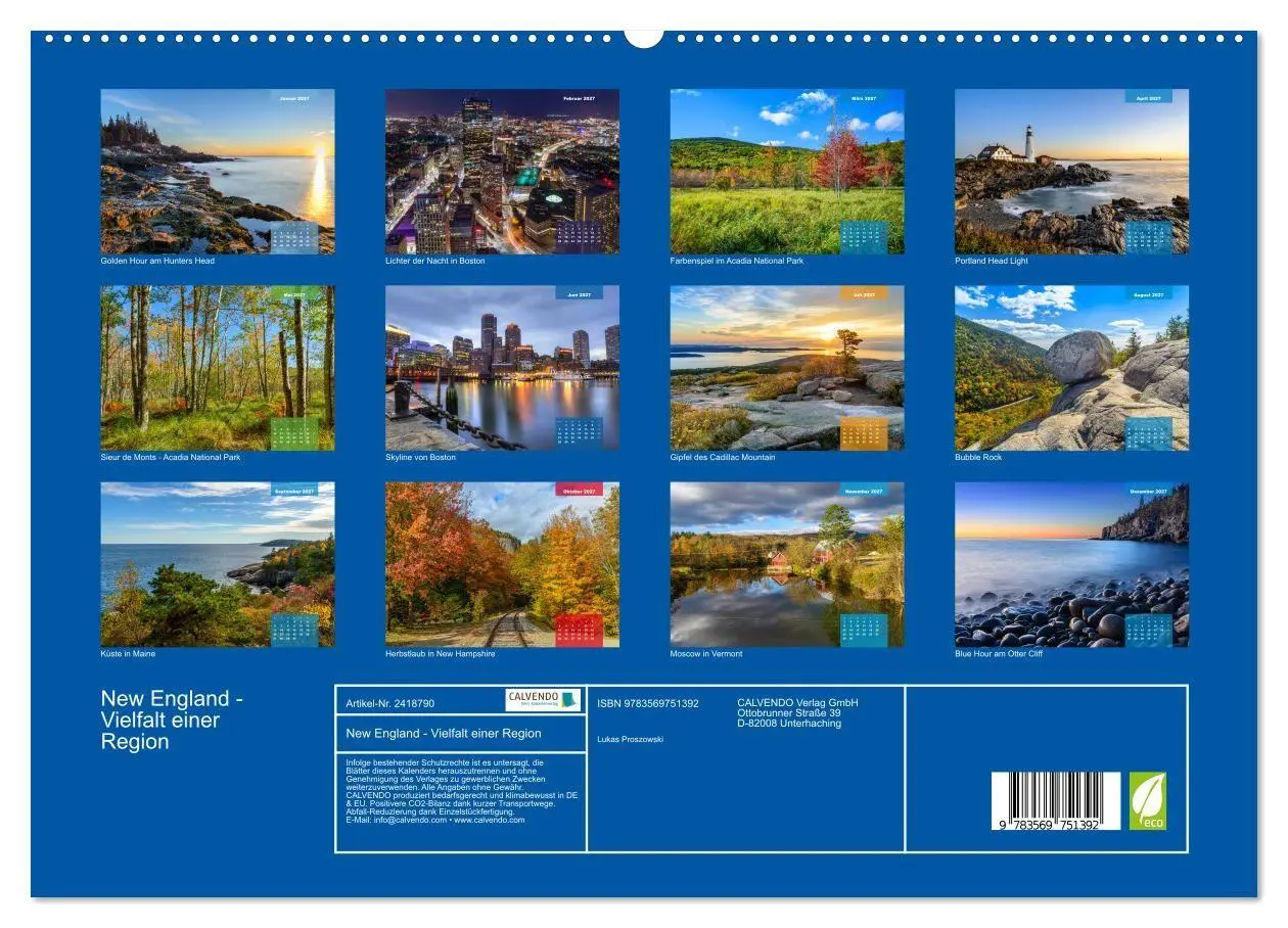 Bild: 9783569751392 | New England - Vielfalt einer Region (hochwertiger Premium...
