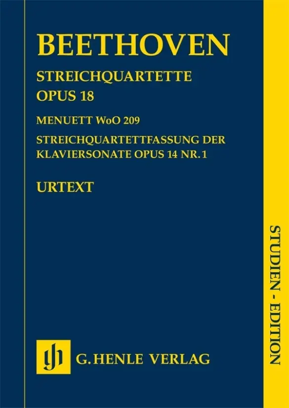 Cover: 9790201891392 | String Quartets Op. 18,1-6 | Besetzung: Streichquartette | Taschenbuch