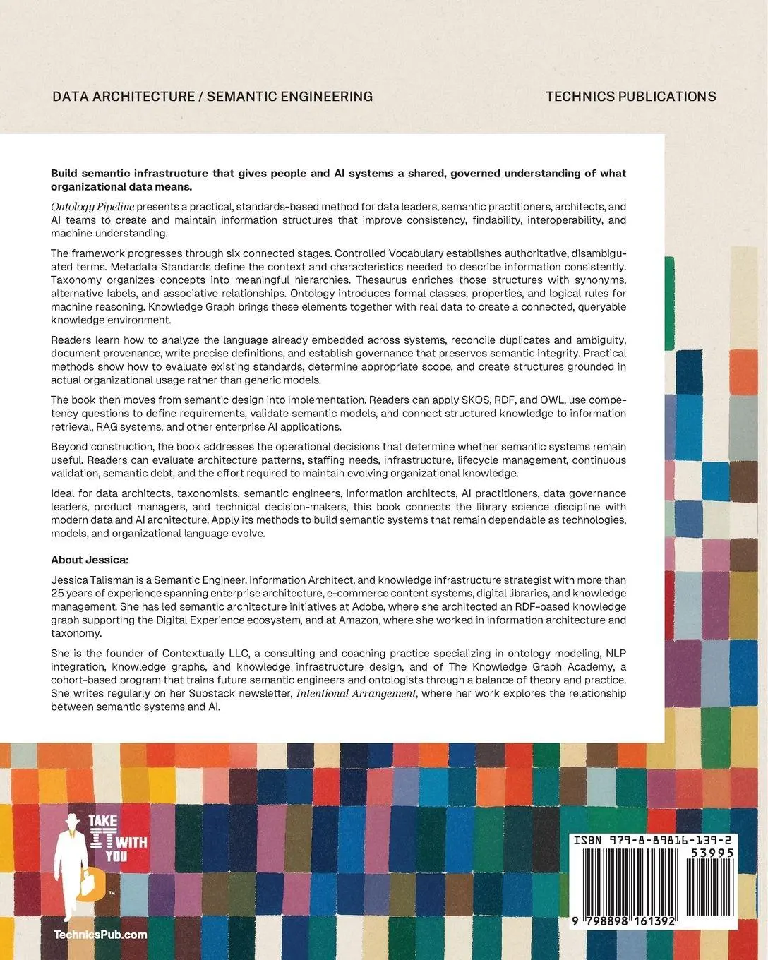 Rückseite: 9798898161392 | Ontology Pipeline | A Framework for Knowledge Engineering | Talisman