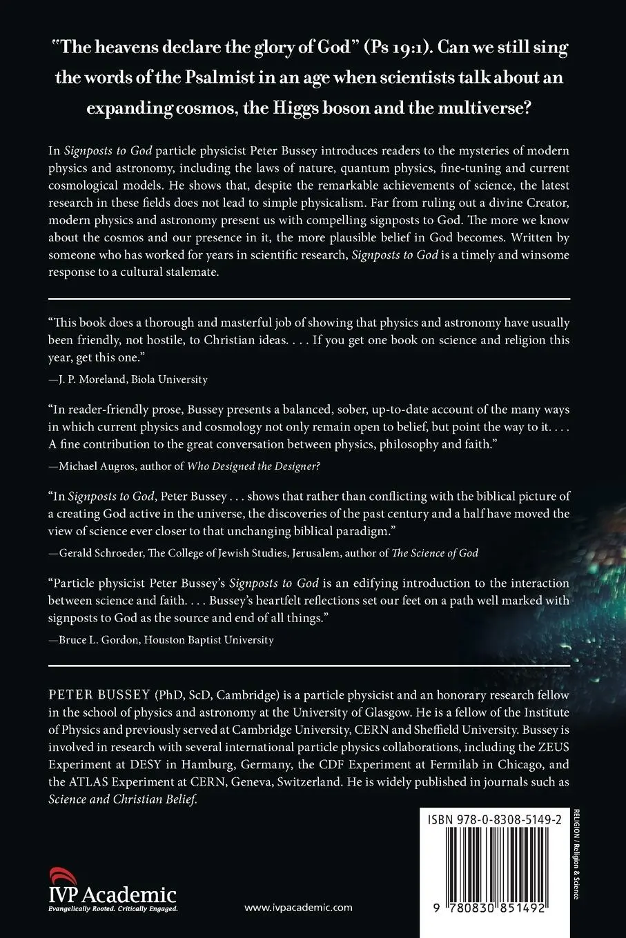 Rückseite: 9780830851492 | Signposts to God | Peter Bussey | Taschenbuch | Englisch | 2016