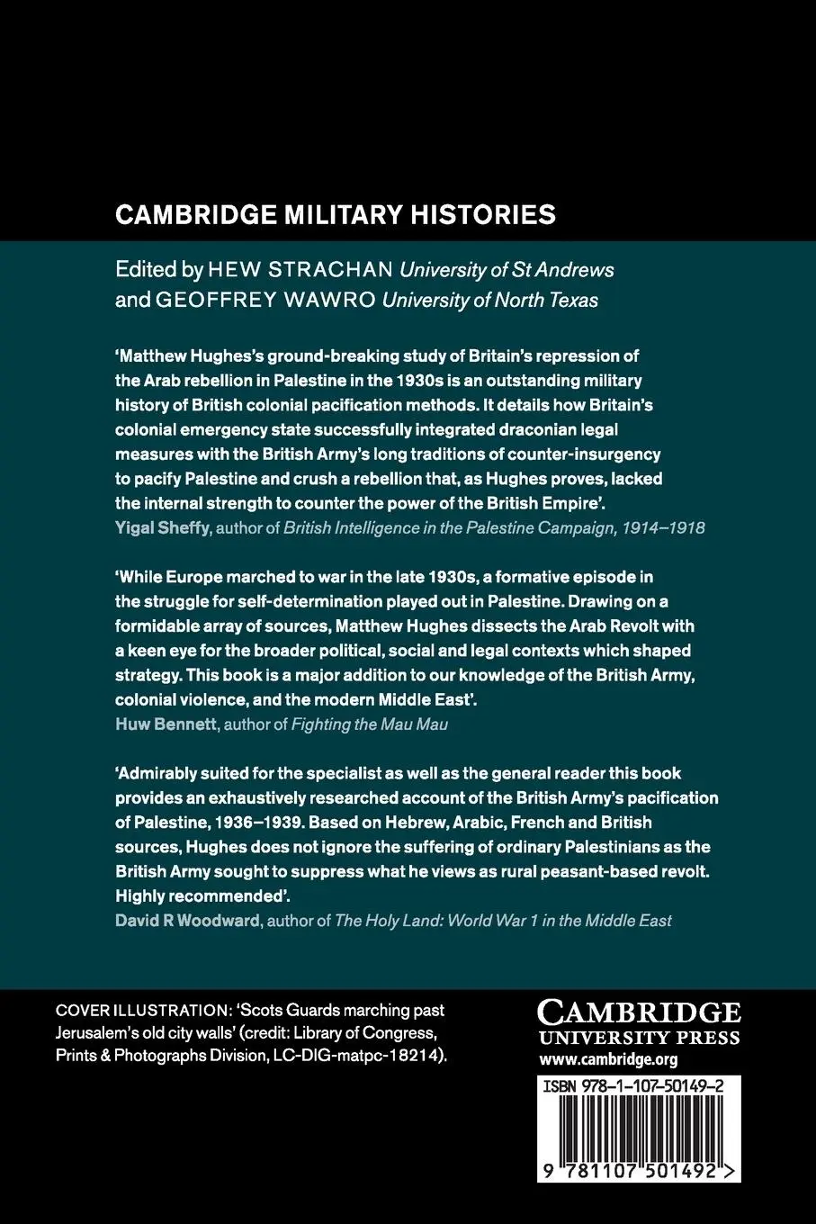 Rückseite: 9781107501492 | Britain's Pacification of Palestine | Matthew Hughes | Taschenbuch