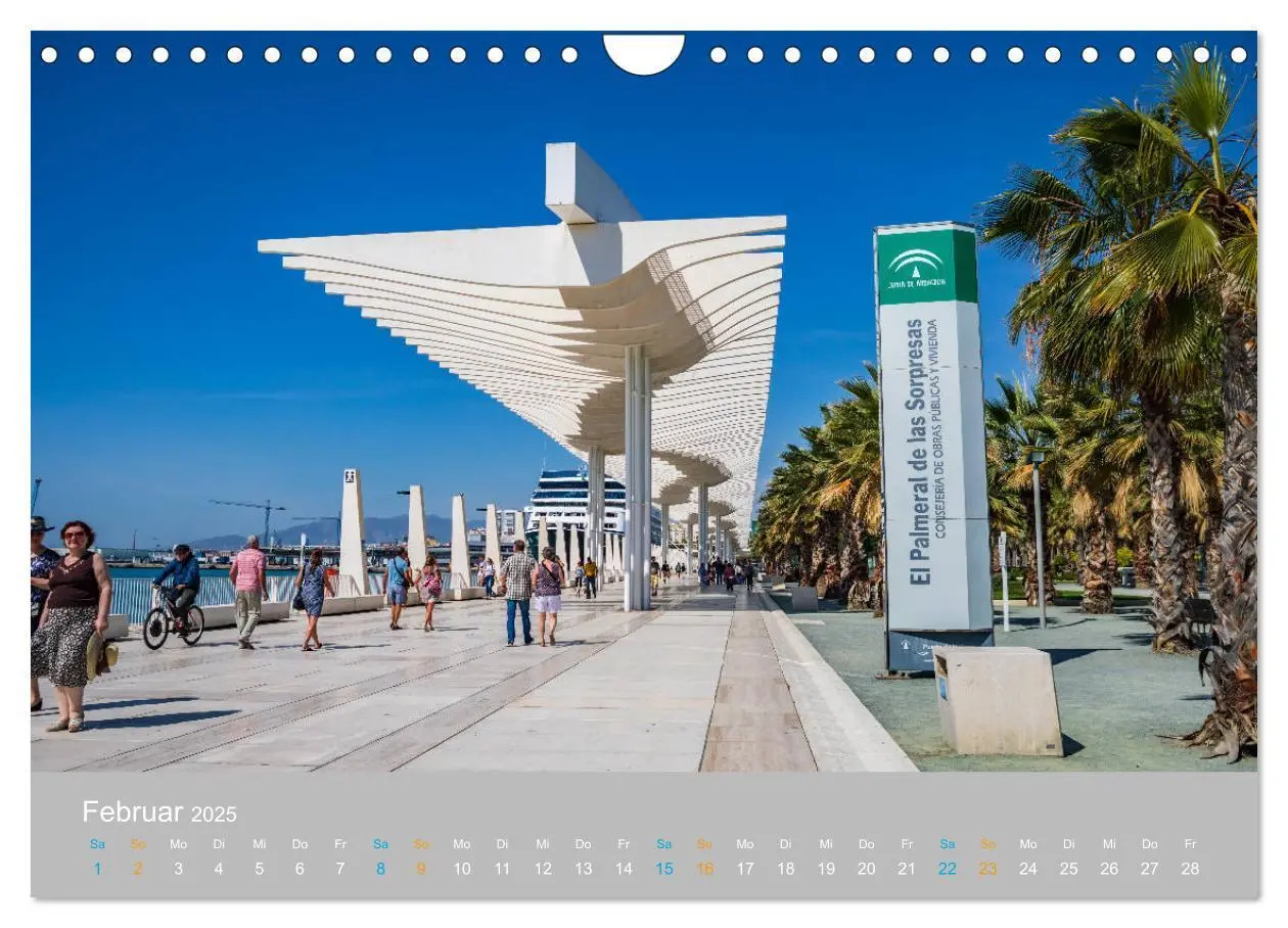 Bild: 9783435231492 | Malaga - andalusische Mittelmeerküste (Wandkalender 2025 DIN A4...