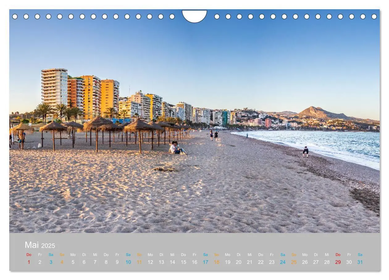 Bild: 9783435231492 | Malaga - andalusische Mittelmeerküste (Wandkalender 2025 DIN A4...