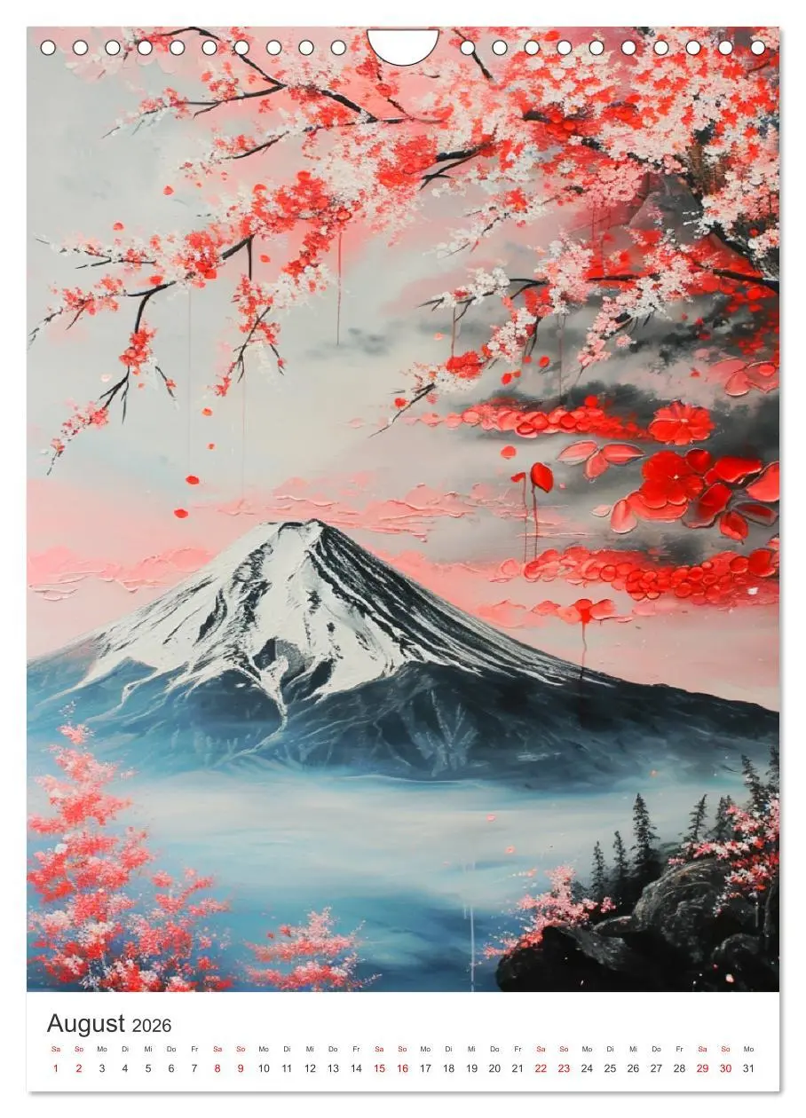 Bild: 9783516271492 | Japan. Impressionen im Aquarell-Stil (Wandkalender 2026 DIN A4...