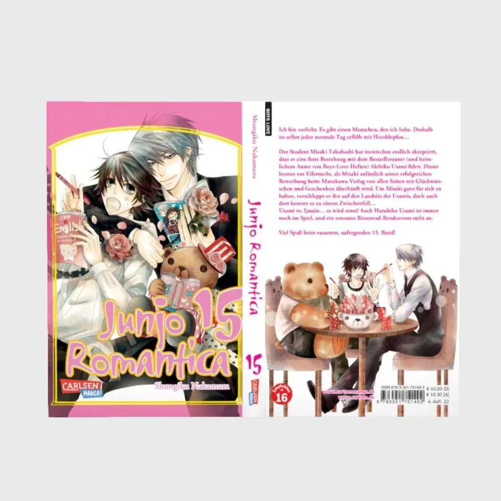 Bild: 9783551751492 | Junjo Romantica 15 | Die beliebte Boys-Love-Soap-Opera | Nakamura