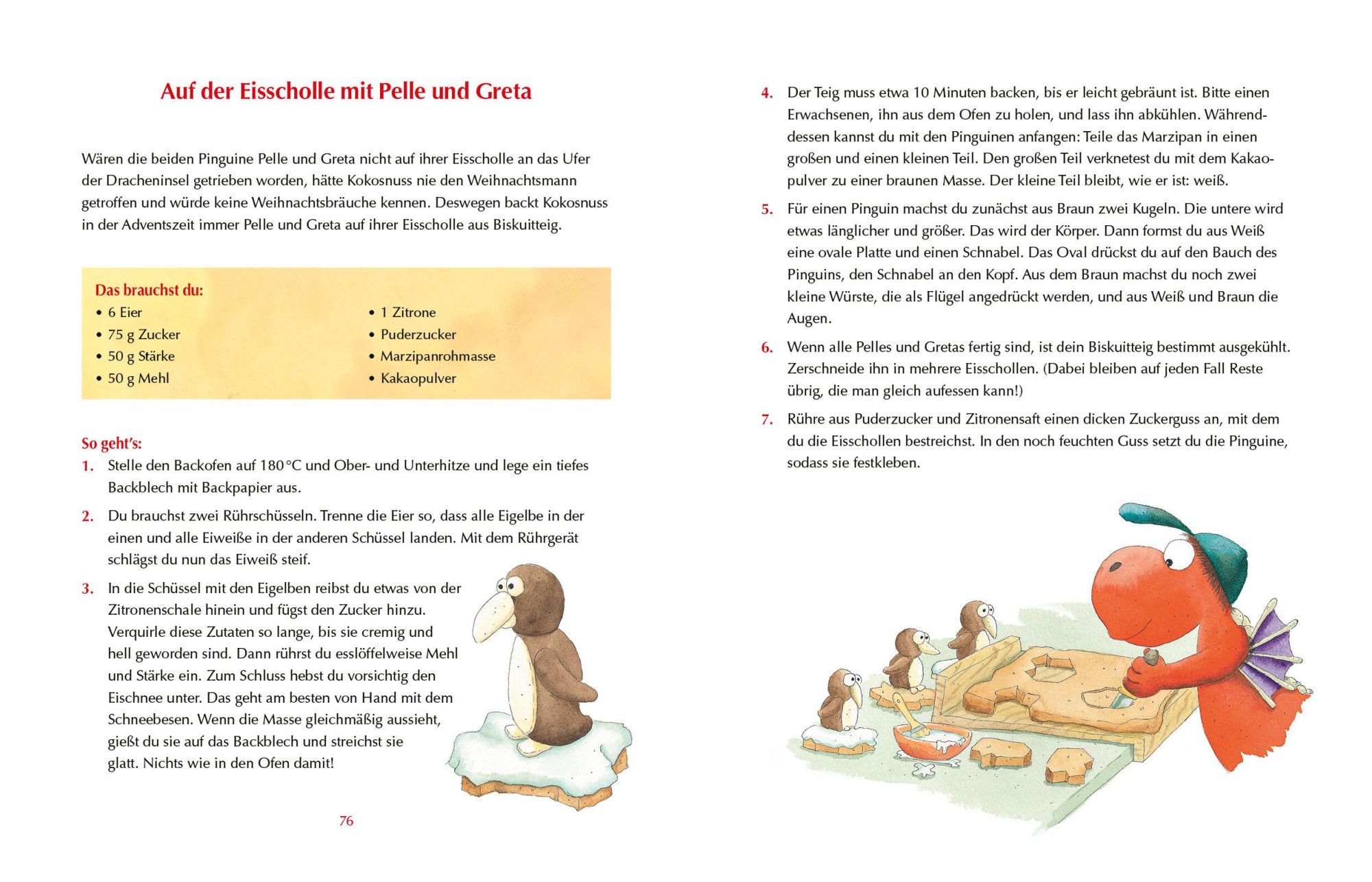 Bild: 9783570181492 | Der kleine Drache Kokosnuss - Das große Weihnachtsbuch | Ingo Siegner