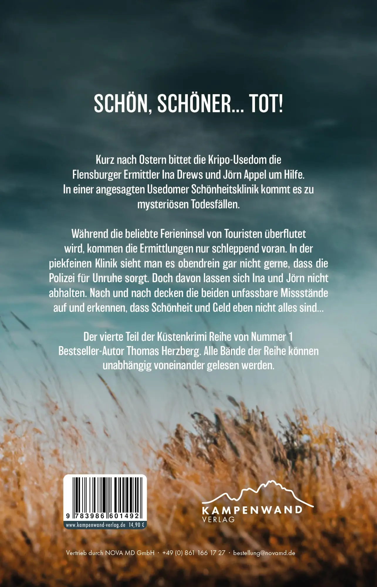 Rückseite: 9783986601492 | Schönes Grab (Zwischen Mord und Ostsee - Küstenkrimi 4) | Herzberg
