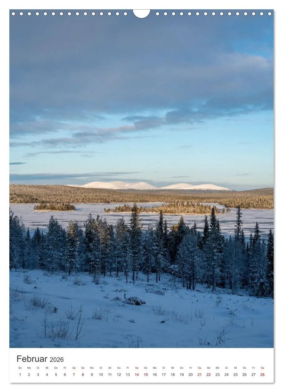 Bild: 9783516331592 | Winter in Lappland - Bezaubernde Schönheit (Wandkalender 2026 DIN...