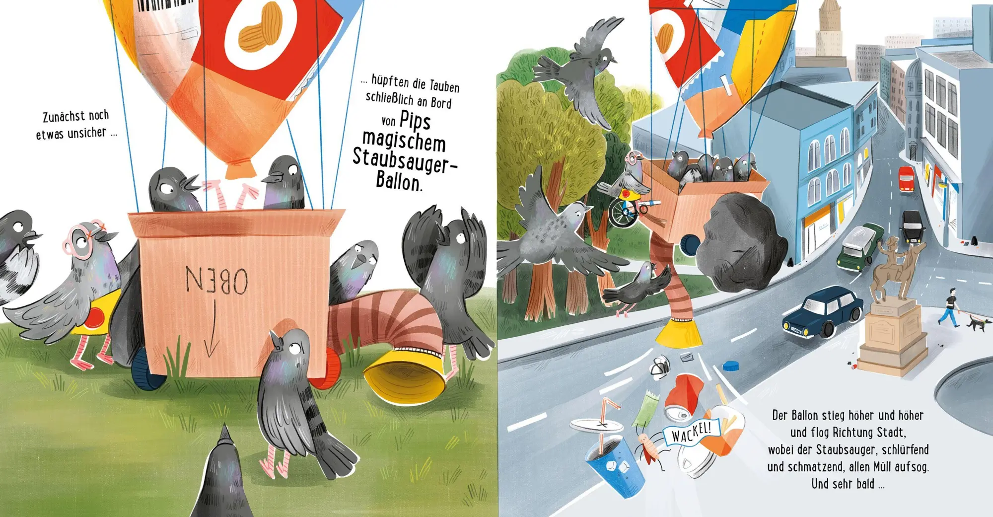 Bild: 9783734821592 | Pip - Eine Taube packt's an! | Jess Rose | Buch | 40 S. | Deutsch