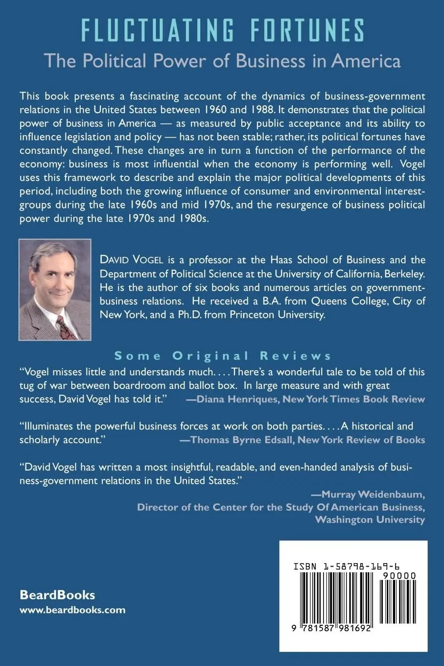 Rückseite: 9781587981692 | Fluctuating Fortunes | The Political Power of Business in America