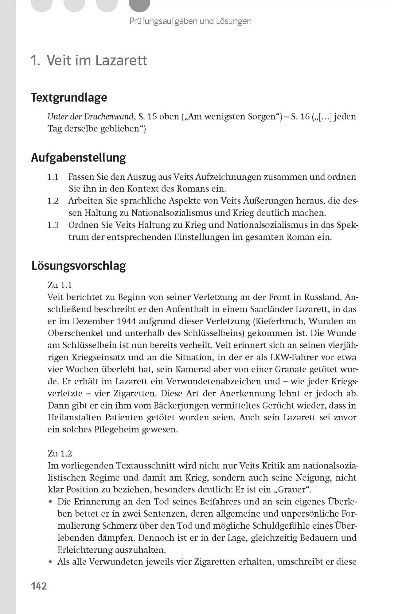 Bild: 9783129231692 | Klett Lektürehilfen Arno Geiger "Unter der Drachenwand" | Kaltenbach