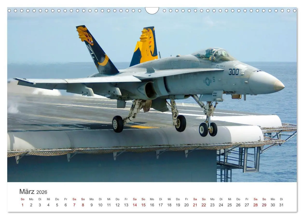 Bild: 9783457541692 | Kampfjets - Düsenjäger-Kalender (Wandkalender 2026 DIN A3 quer),...