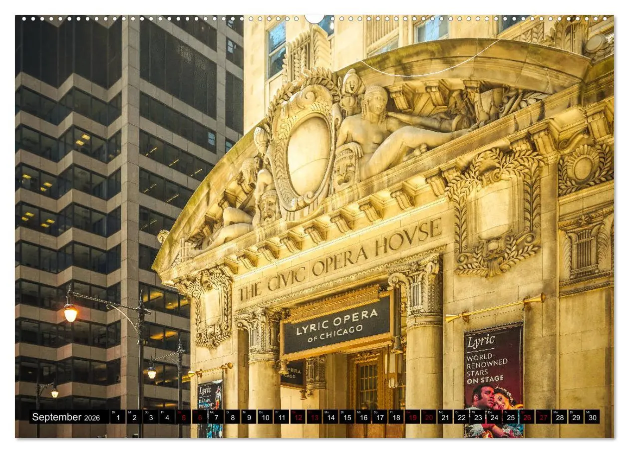 Bild: 9783457851692 | Chicago Impressionen (Wandkalender 2026 DIN A2 quer), CALVENDO...