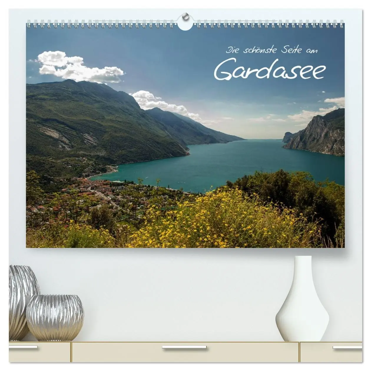 Cover: 9783516011692 | Die schönste Seite am Gardasee (hochwertiger Premium Wandkalender...