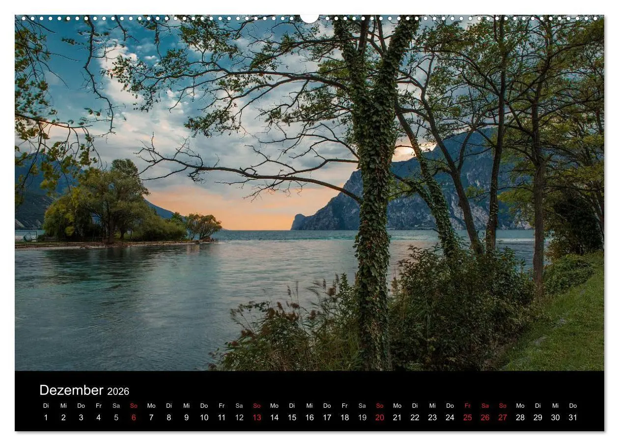 Bild: 9783516011692 | Die schönste Seite am Gardasee (hochwertiger Premium Wandkalender...