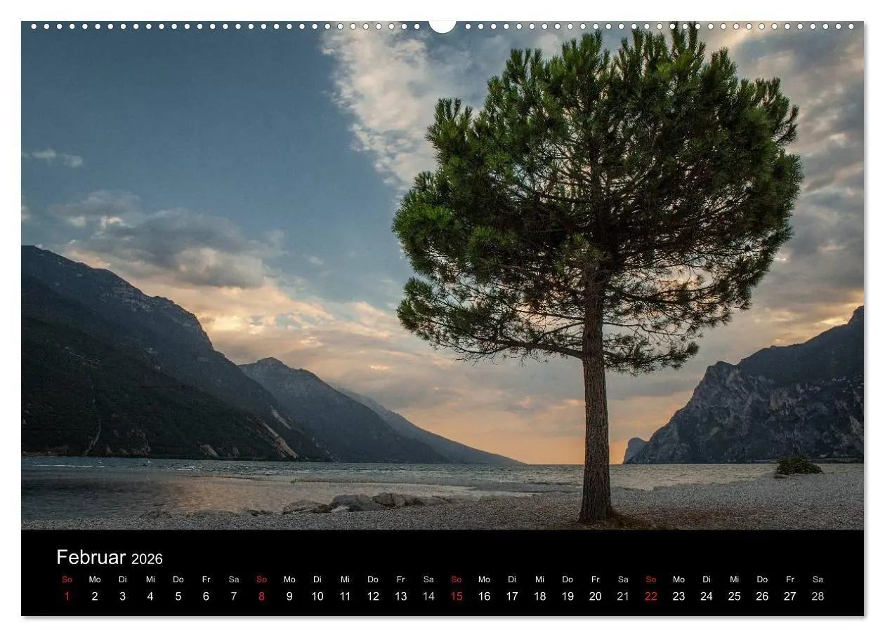 Bild: 9783516011692 | Die schönste Seite am Gardasee (hochwertiger Premium Wandkalender...