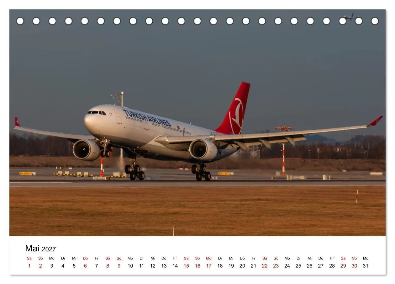 Bild: 9783569031692 | Flugzeuge von Airbus 2027 (Tischkalender 2027 DIN A5 quer),...