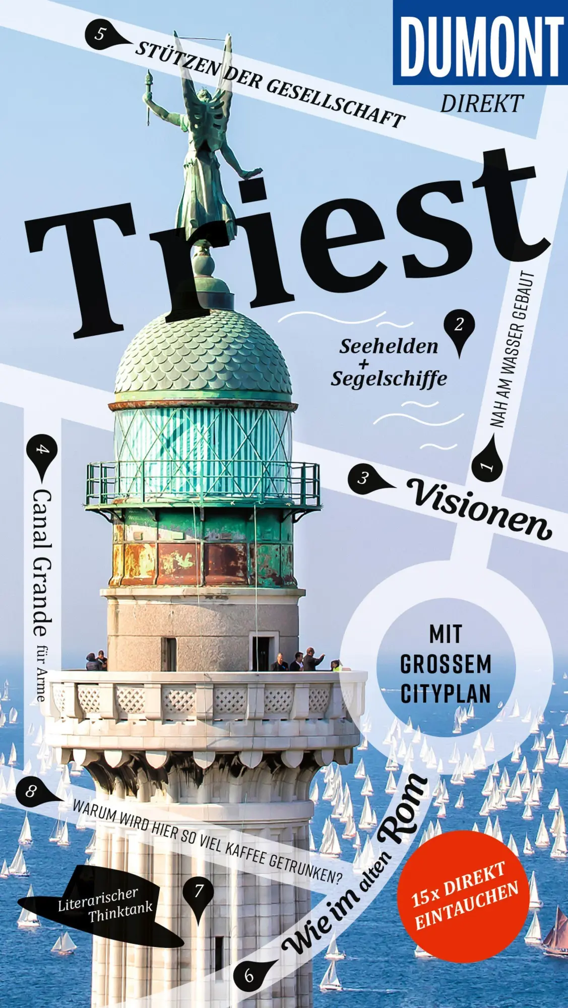 Cover: 9783616001692 | DUMONT direkt Reiseführer Triest | Mit großem Cityplan | Krus-Bonazza