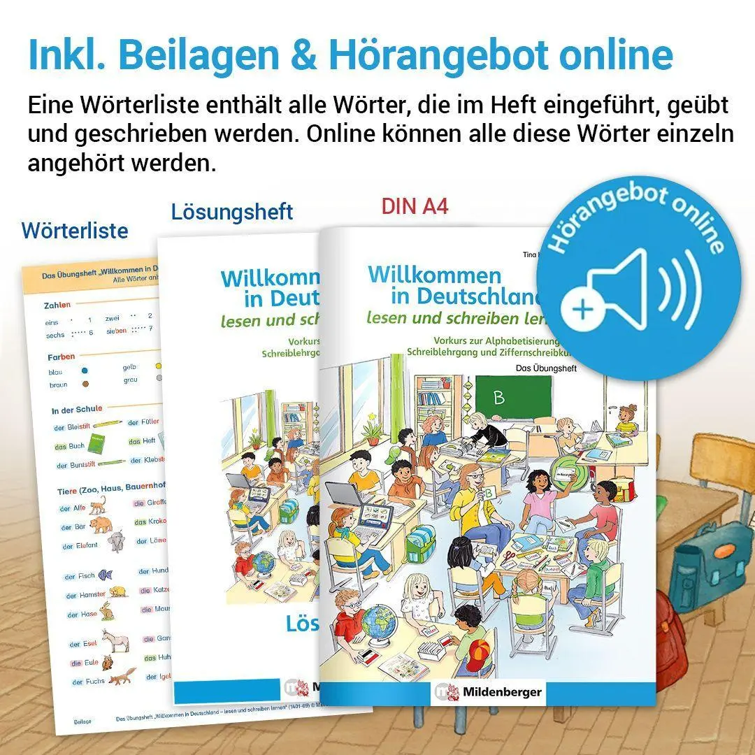 Bild: 9783619141692 | Willkommen in Deutschland - lesen und schreiben lernen | Broschüre
