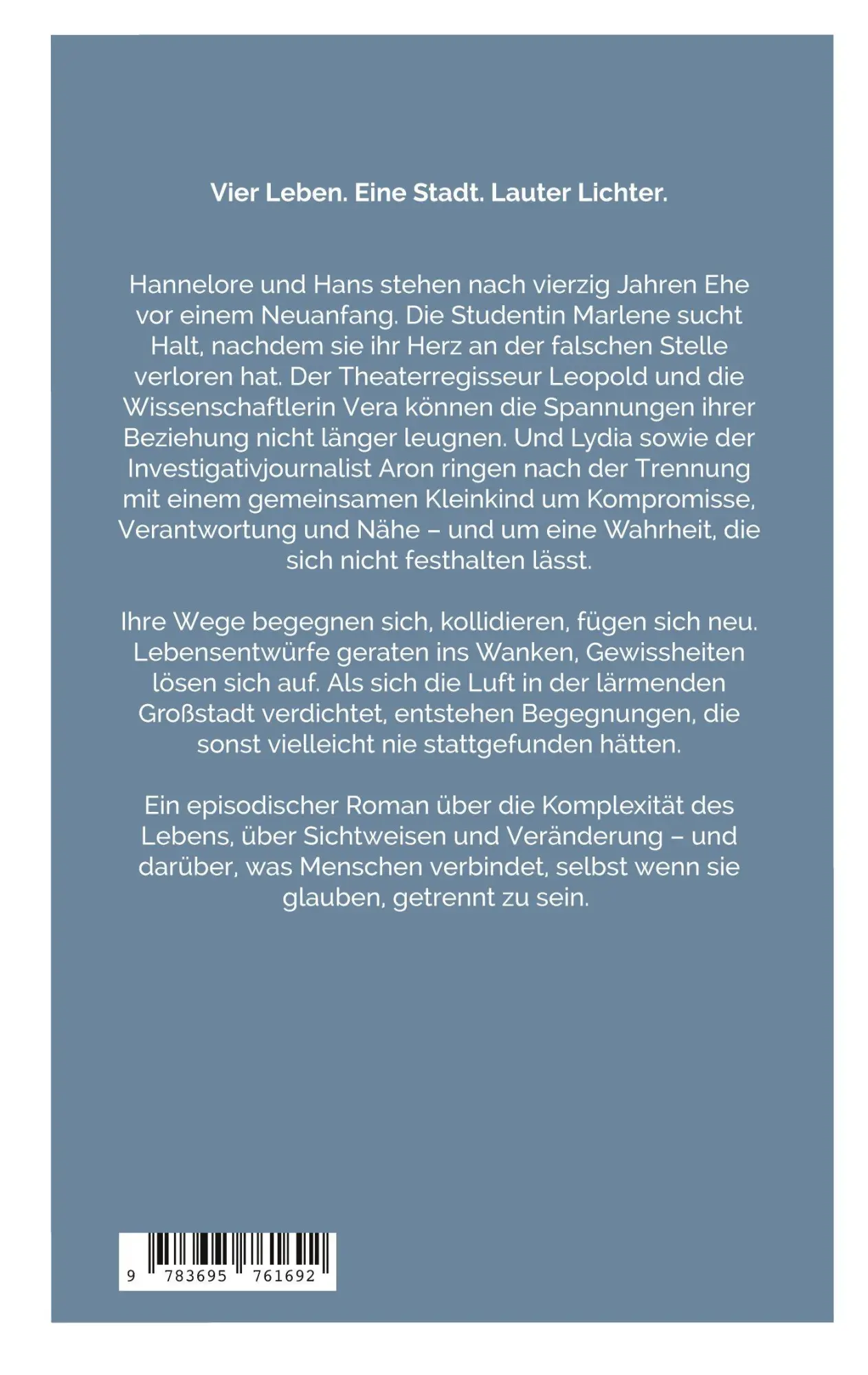 Rückseite: 9783695761692 | Lauter Lichter | Finja C. Wrocklage | Buch | 204 S. | Deutsch | 2026