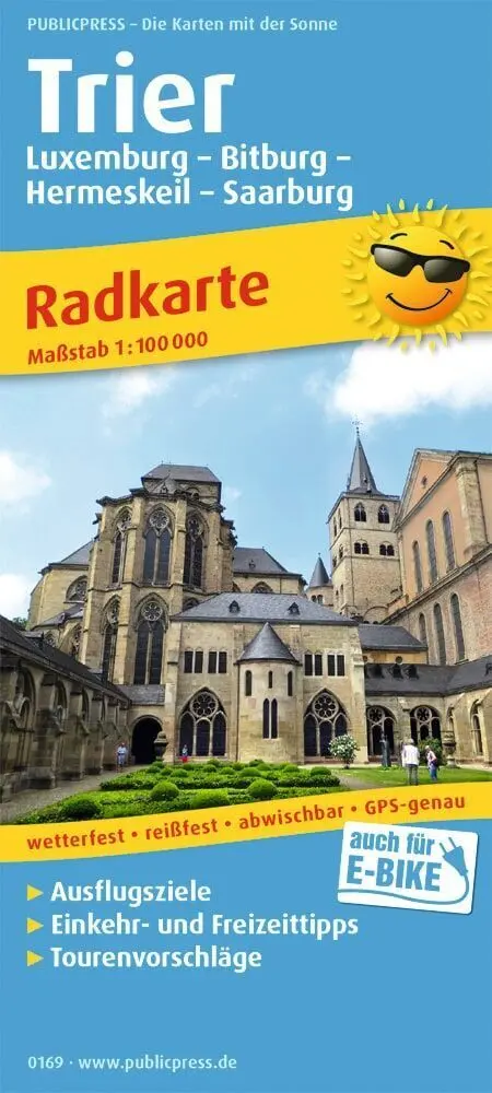 Cover: 9783747301692 | Publicpress Radkarte Trier und Umgebung 1:100.000 | (Land-)Karte