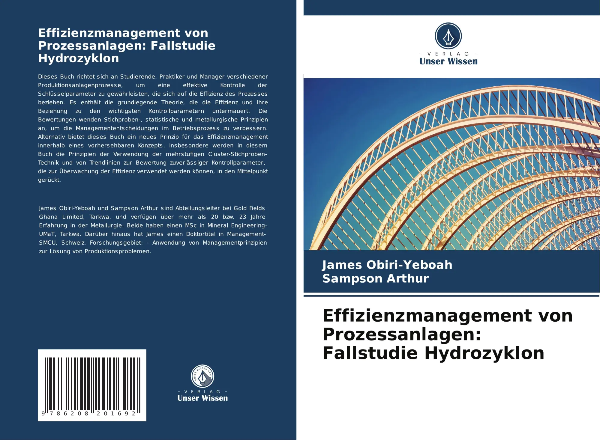 Cover: 9786208201692 | Effizienzmanagement von Prozessanlagen: Fallstudie Hydrozyklon | Buch