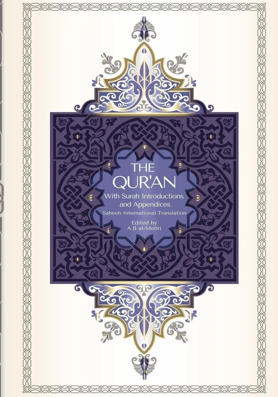 Cover: 9788194601692 | The Qur'an - Saheeh International Translation | A. B Al-Mehri | Buch