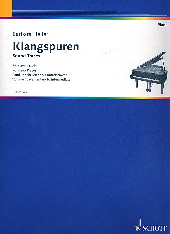 Cover: 9790001191692 | Sound Traces Band 1: Nr. 1-37 | 76 Piano Pieces | Barbara Heller