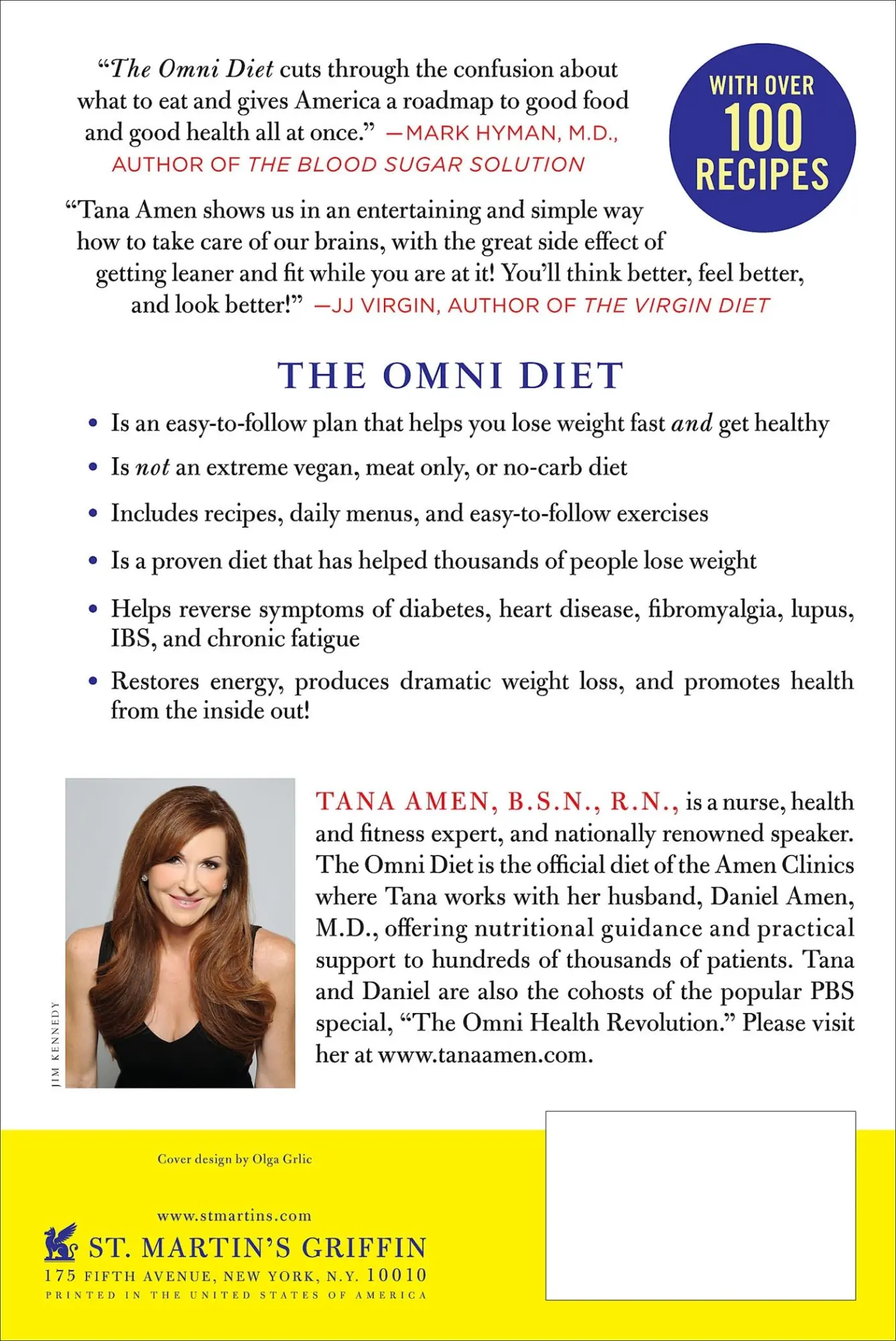 Rückseite: 9781250031792 | Omni Diet | Tana Amen | Taschenbuch | Kartoniert / Broschiert | 2013