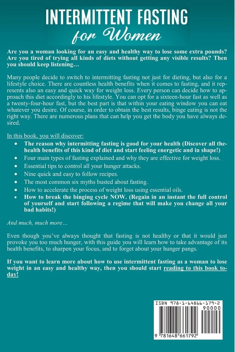 Rückseite: 9781648661792 | Intermittent Fasting for Women | Laura Warren | Taschenbuch | Englisch
