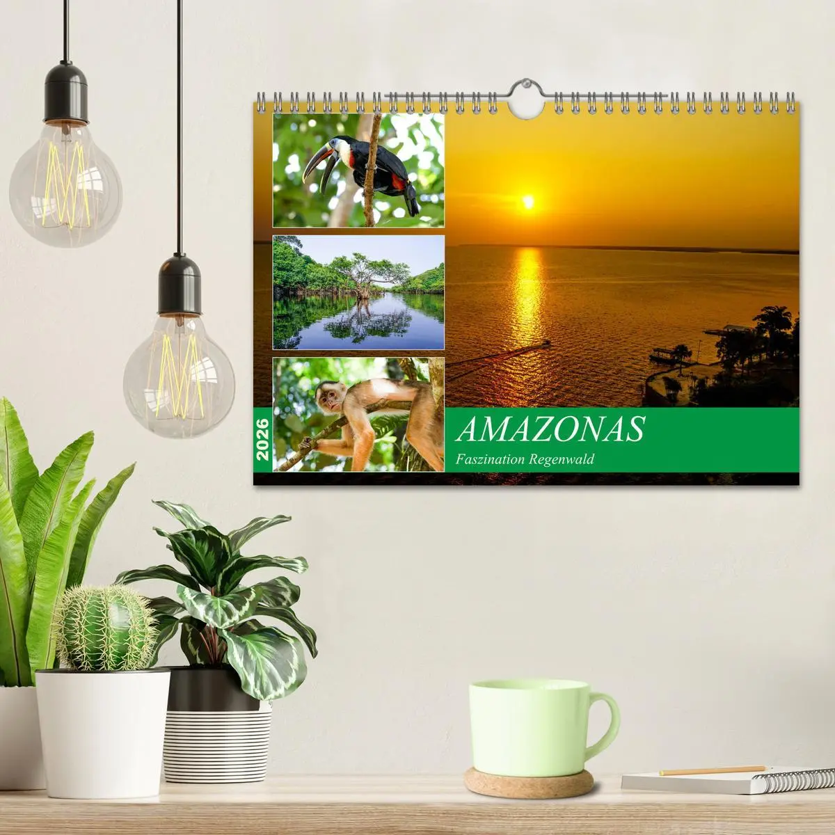 Bild: 9783457841792 | Amazonas - Faszination Regenwald (Wandkalender 2026 DIN A4 quer),...
