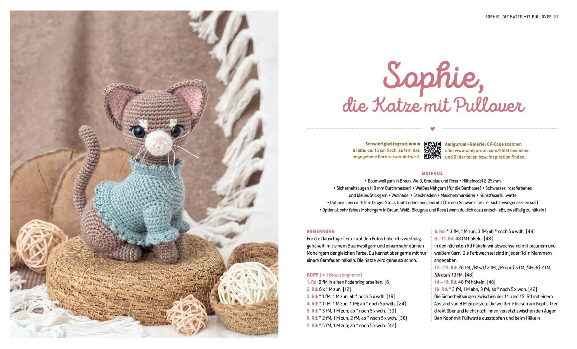 Bild: 9783745931792 | Süße Pfötchen - Hunde und Katzen als Amigurumis häkeln | Taschenbuch