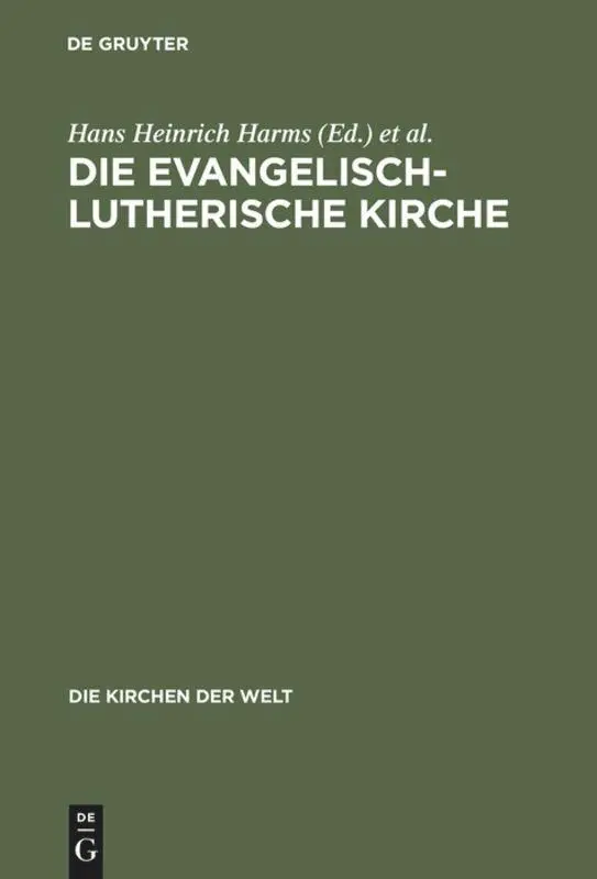 Cover: 9783771501792 | Die Evangelisch-Lutherische Kirche | Vergangenheit und Gegenwart