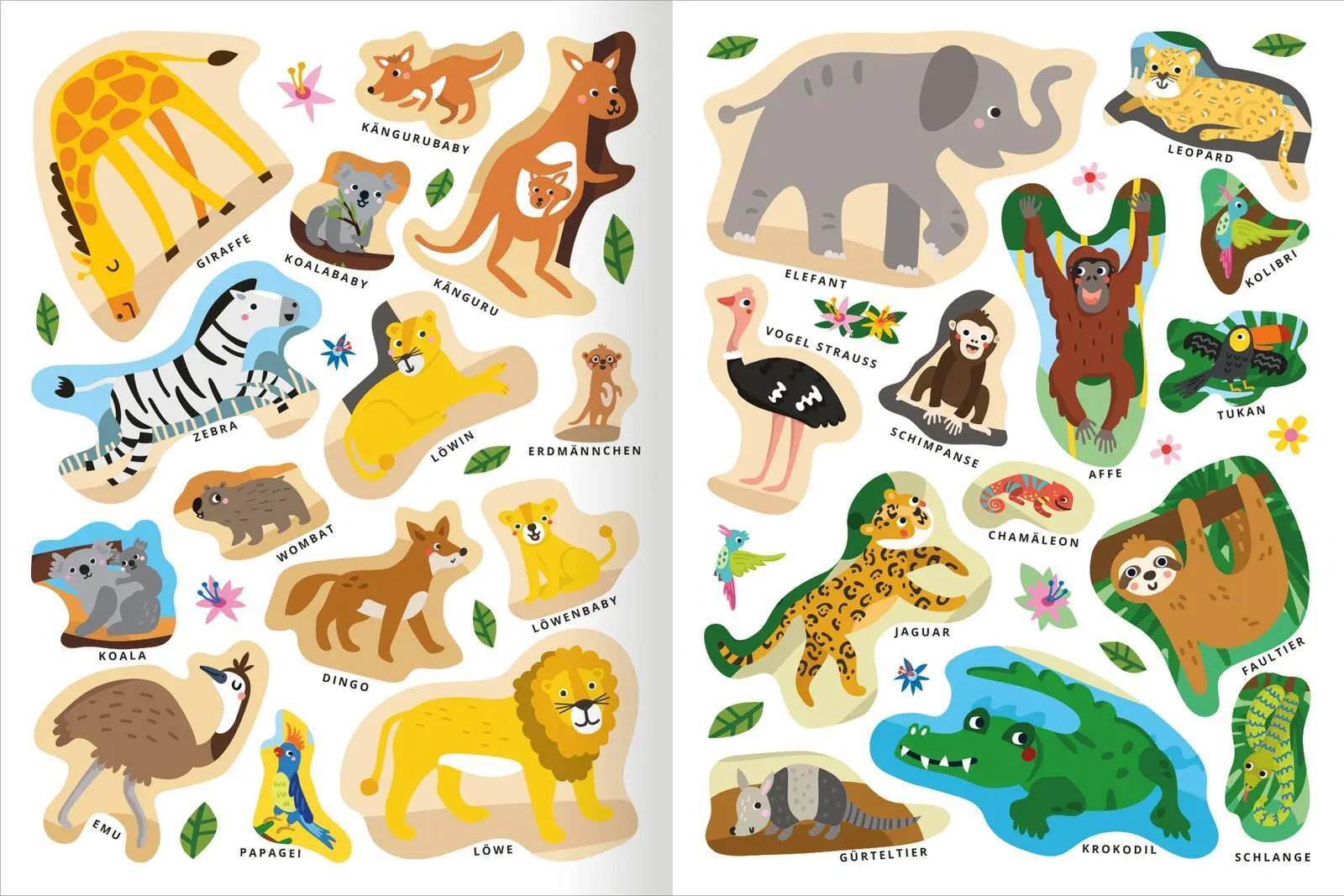 Bild: 9783845851792 | Mein erstes Sticker-Bilderlexikon - Tiere | Über 150 Sticker | Buch