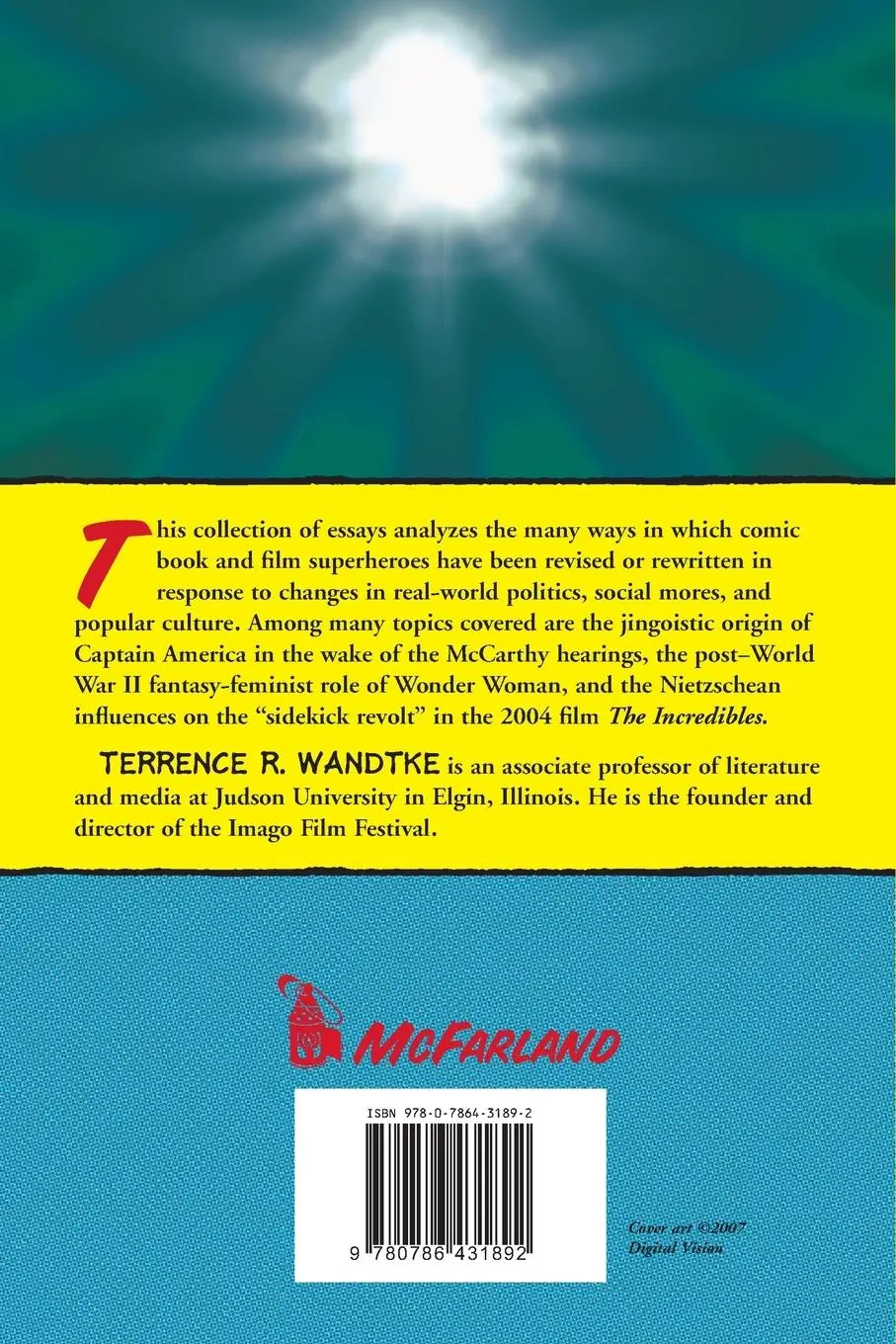 Rückseite: 9780786431892 | The Amazing Transforming Superhero! | Terrence R. Wandtke | Buch