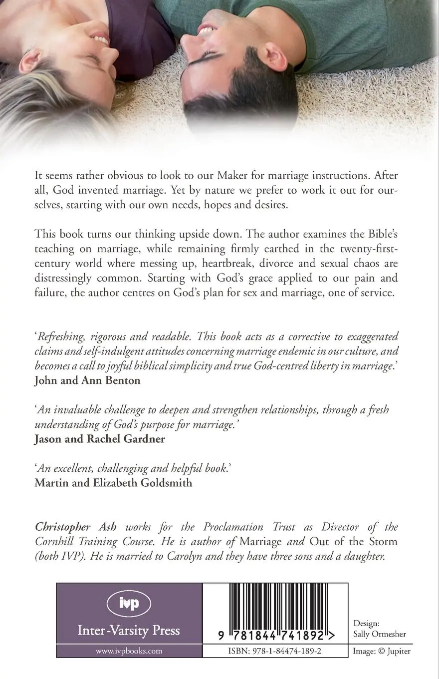 Rückseite: 9781844741892 | Married for God | Making Your Marriage The Best It Can Be | Ash | Buch