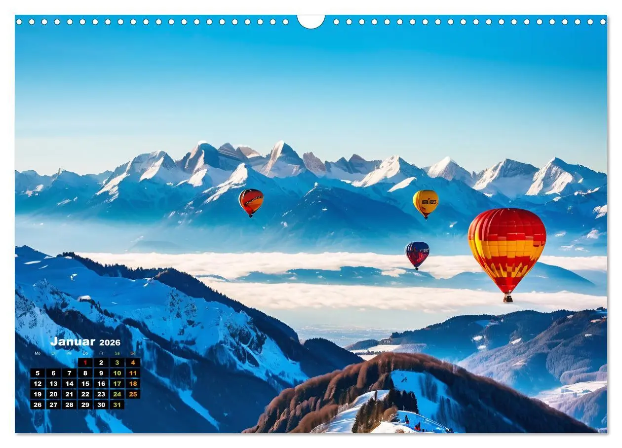 Bild: 9783457381892 | Freiheit in den Lüften . Mit dem Heißluftballon unterwegs...