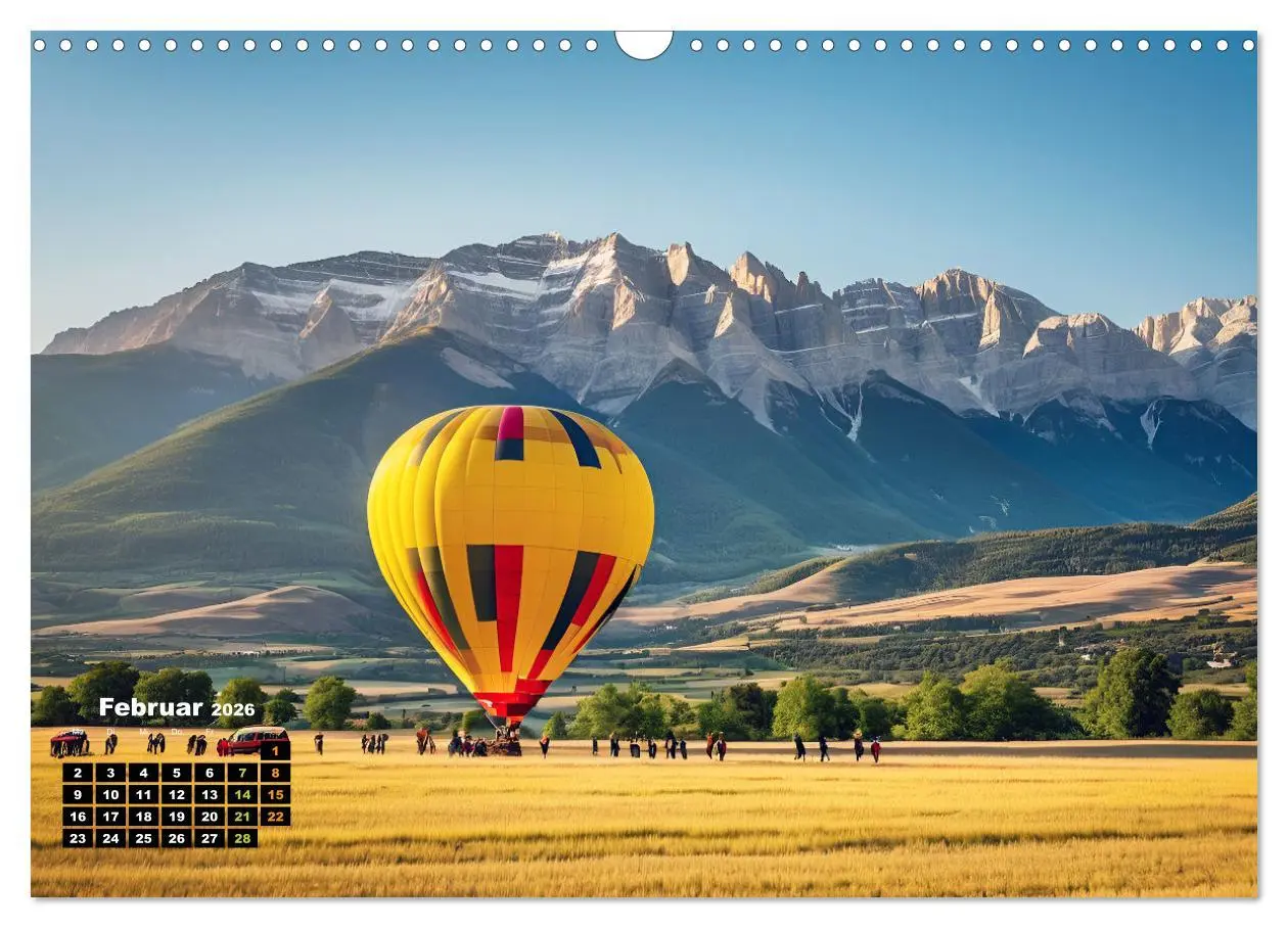 Bild: 9783457381892 | Freiheit in den Lüften . Mit dem Heißluftballon unterwegs...