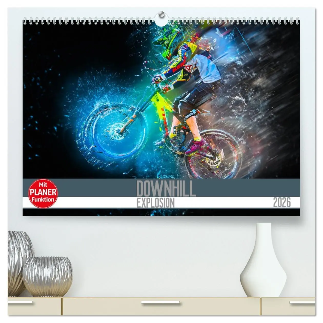 Cover: 9783457761892 | Downhill Explosion (hochwertiger Premium Wandkalender 2026 DIN A2...