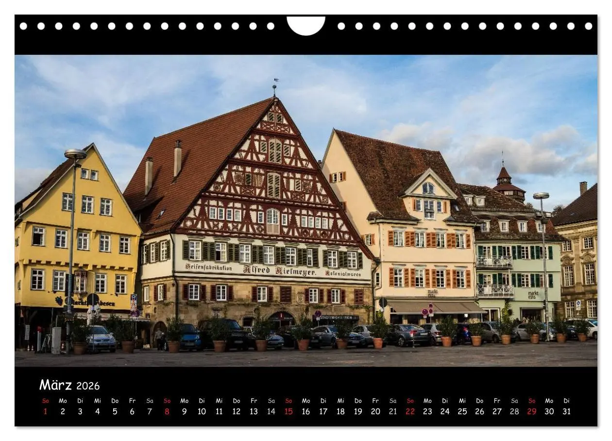Bild: 9783516161892 | Esslingen am Neckar - Vom Mittelalter in die Moderne (Wandkalender...