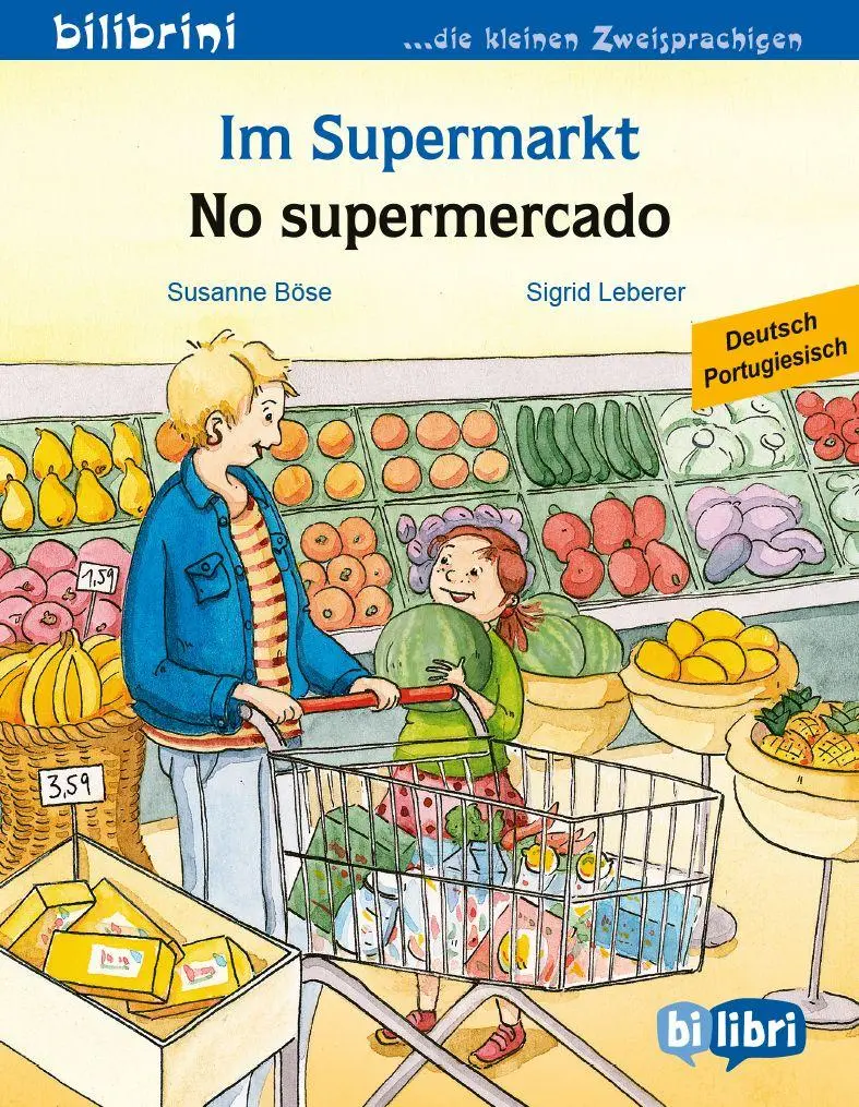 Cover: 9783695051892 | Im Supermarkt (Deutsch-Portugiesisch) | Zweisprachiges Kinderbuch