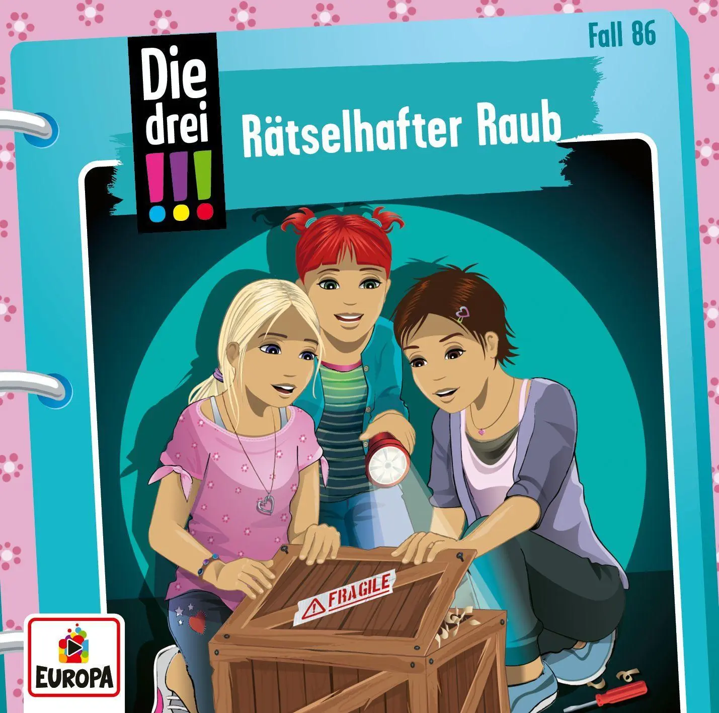 Cover: 9783803261892 | Die drei !!! 86: Rätselhafter Raub | Mira Sol | Audio-CD | 71 Min.