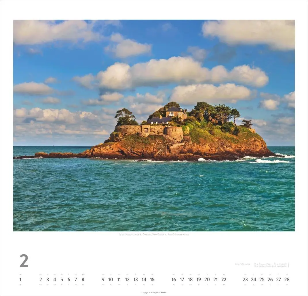 Bild: 9783839901892 | Bretagne Kalender 2026 - Stürmische Romantik | Norbert Kustos | 14 S.
