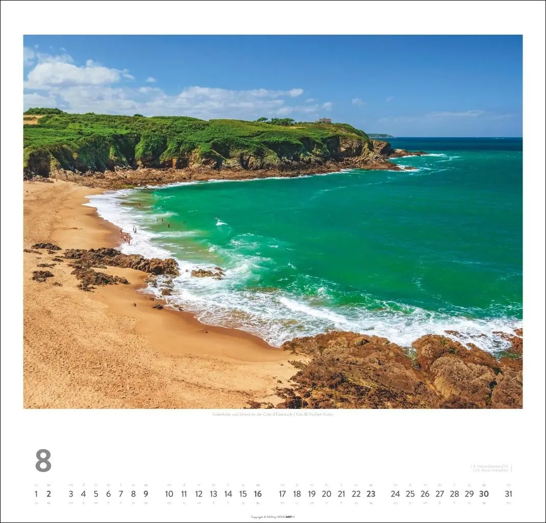 Bild: 9783839901892 | Bretagne Kalender 2026 - Stürmische Romantik | Norbert Kustos | 14 S.