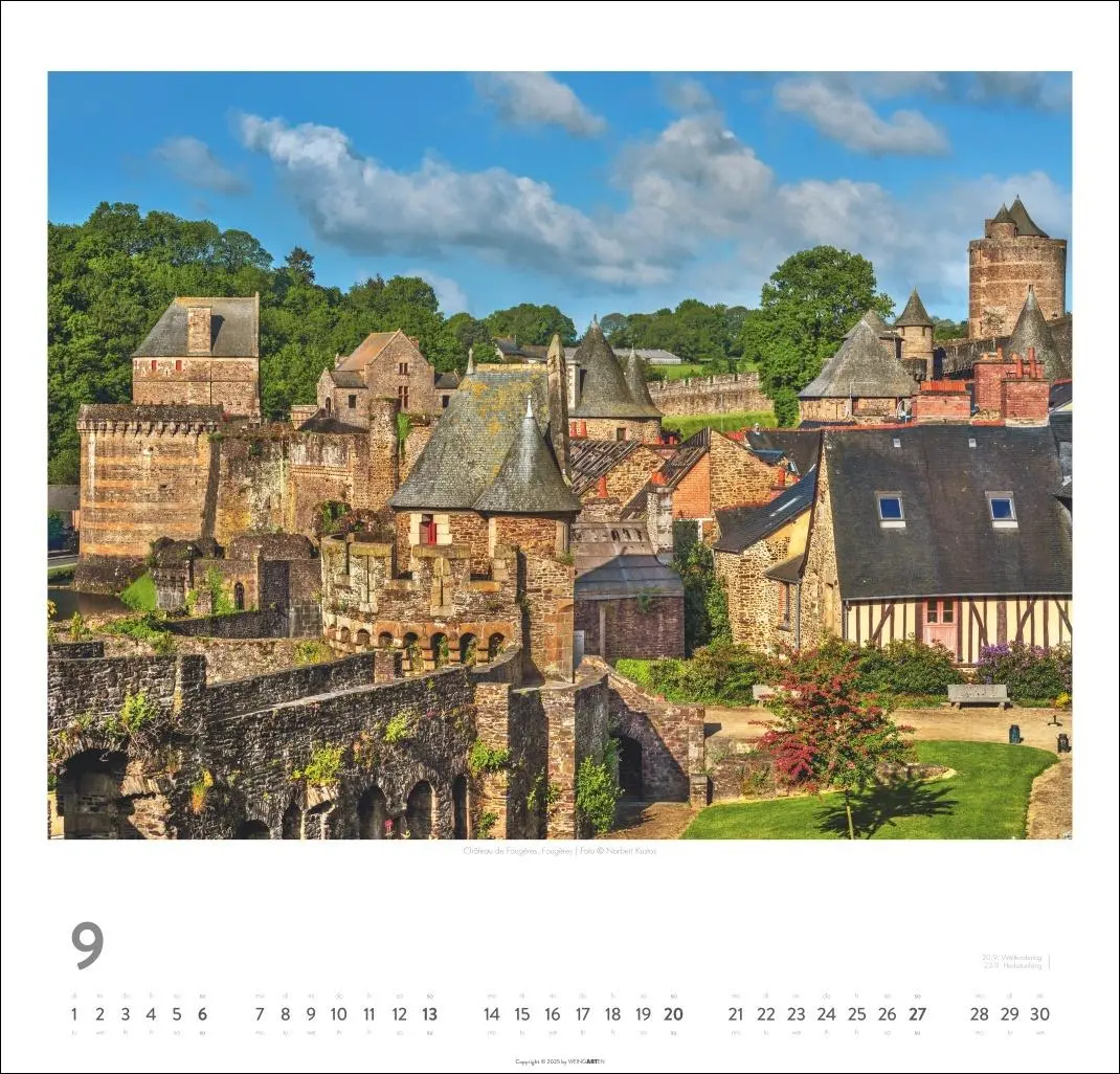 Bild: 9783839901892 | Bretagne Kalender 2026 - Stürmische Romantik | Norbert Kustos | 14 S.