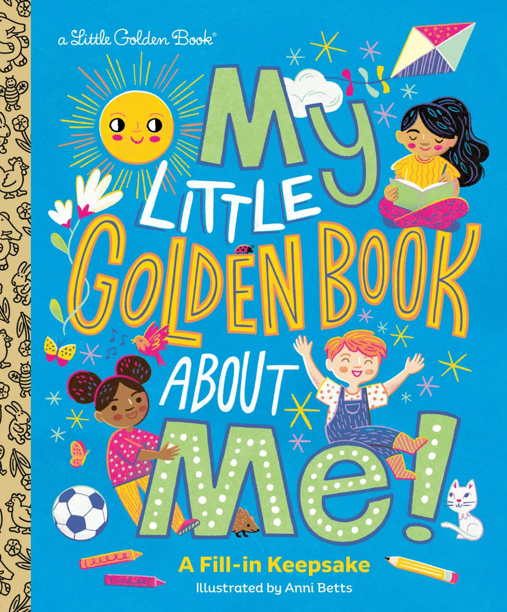 Cover: 9798217121892 | My Little Golden Book About Me! | A Fill-in Keepsake | Betts (u. a.)