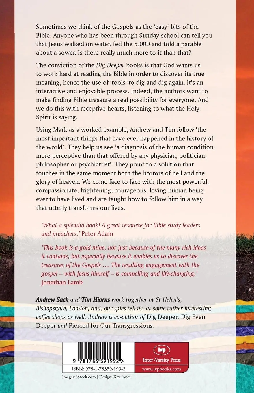 Rückseite: 9781783591992 | Dig Deeper into the Gospels | Coming Face To Face With Jesus In Mark